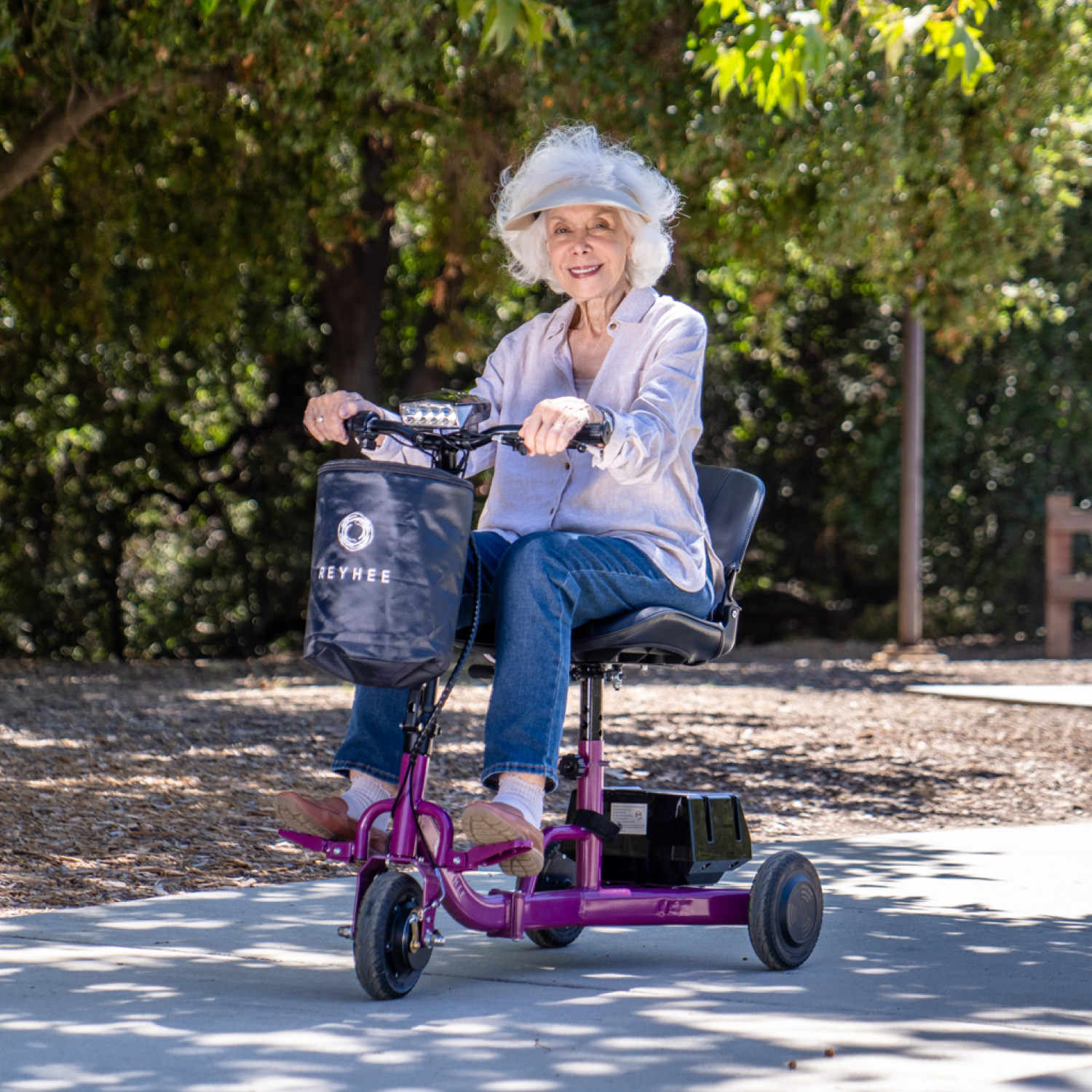 Reyhee Triad (R300) Compact Folding Electric Mobility Scooter